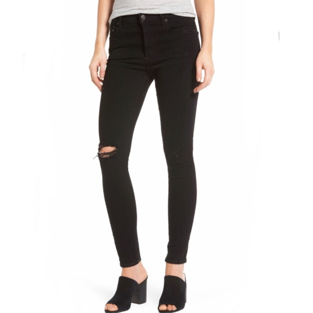 Citizens of Humanity High Rise Skinny Rocket Jeans
